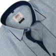 Combination Light Blue Shirt : Ditto