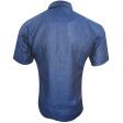 Combination Navy Blue Shirt : Ditto