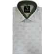 Self Design Green Shirt : Business