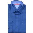 Plain Blue Shirt : Slim