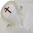 Self Design Cream Shirt : Slim