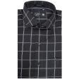 Checks Black Shirt : Business