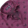Checks Maroon Shirt : Business