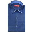Combination Navy Blue Shirt : Ditto