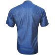 Combination Navy Blue Shirt : Ditto