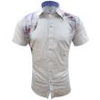 Handpainted Gray Shirt : Ditto