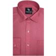 Self Design Peach Shirt : Business