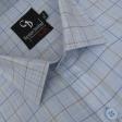 Checks Light Blue Shirt : Business