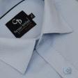 Self Design Light Blue Shirt : Business