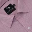 Self Design Mauve Shirt : Business