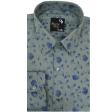 Print Green Shirt : Party