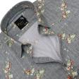 Print Gray Shirt : Party