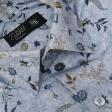 Print Blue Shirt : Ditto