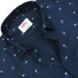 Print Blue Shirt : Ditto
