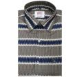 Print Blue Shirt : Ditto
