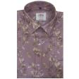 Print Brown Shirt : Ditto