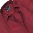 Plain Maroon Shirt : Business