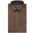 Plain Rust Shirt : Business