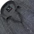 Plain Dark Gray Shirt : Business