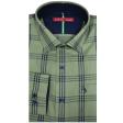 Combination Green Shirt : Slim