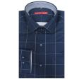 Combination Blue Shirt : Slim
