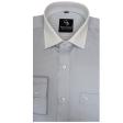 Stripes Light Gray Shirt : Business
