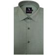 Self Design Green Shirt : Business