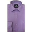 Self Design Mauve Shirt : Business