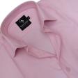 Self Design Pink Shirt : Business