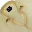 Self Design Yellow Shirt : Business