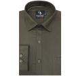 Plain Brown Shirt : Business