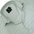 Stripes Green Shirt : Business