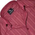 Stripes Maroon Shirt : Business