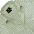 Stripes Green Shirt : Business
