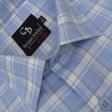 Checks Blue Shirt : Business
