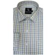 Checks Blue Shirt : Business