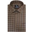 Checks Blue Shirt : Business