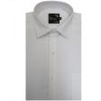 Self Design White Shirt : Business
