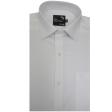 Self Design White Shirt : Business
