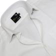 Self Design White Shirt : Business