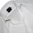Self Design White Shirt : Business