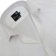 Self Design White Shirt : Business