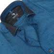 Self Design Dark Green Shirt : Business