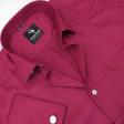 Plain Maroon Shirt : Business