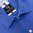Checks Dark Blue Shirt : Business