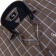 Checks Fawn Shirt : Business