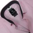 Self Design Pink Shirt : Business