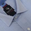 Self Design Blue Shirt : Business