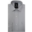 Stripes Light Gray Shirt : Business