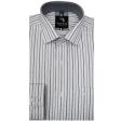 Stripes Dark Gray Shirt : Business